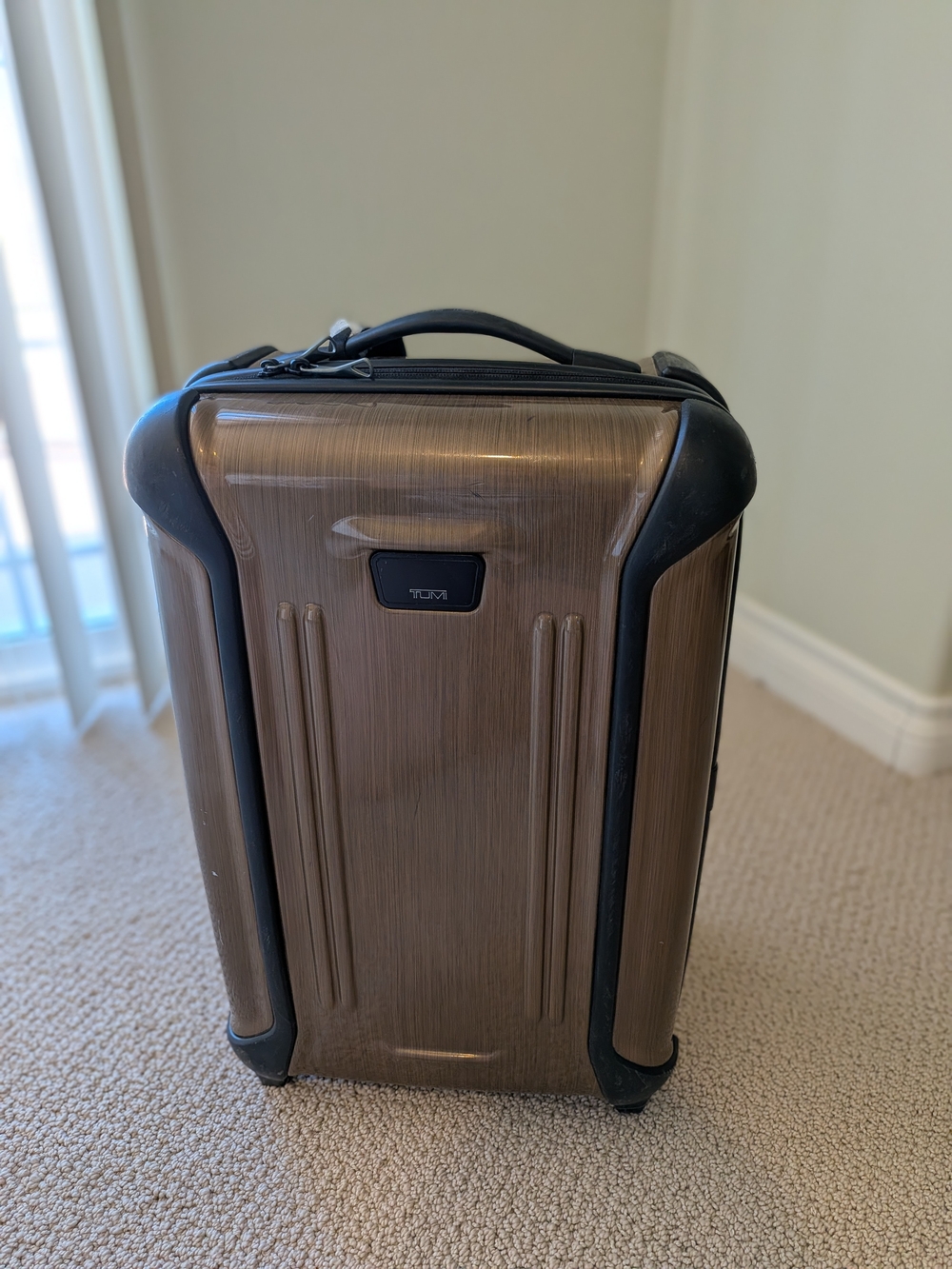 TUMI Carry-On Hard Shell Spinner - Bronze